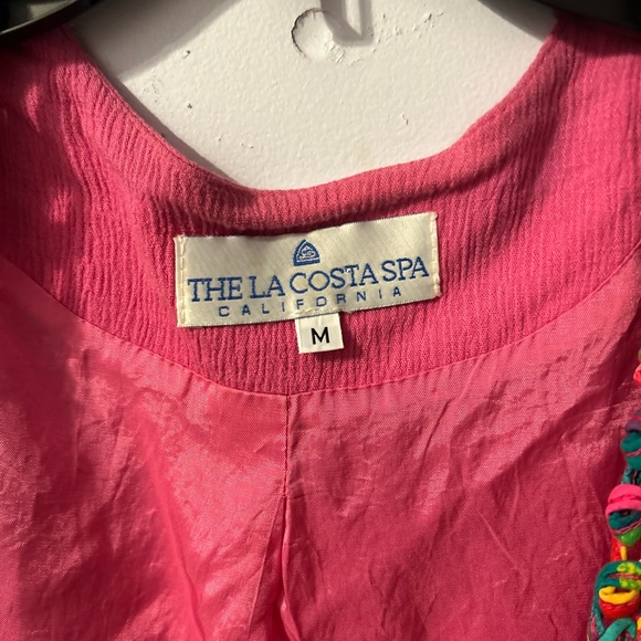 The la costa spa california pink vest size medium - Picture 3 of 4